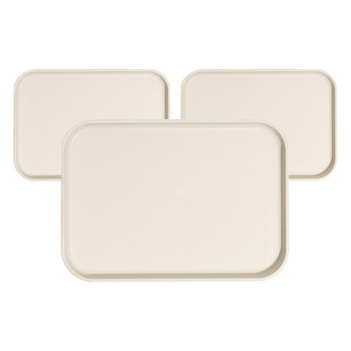 코지테이블 제로웨이스트 파스텔 트레이, 아이보리, 3개