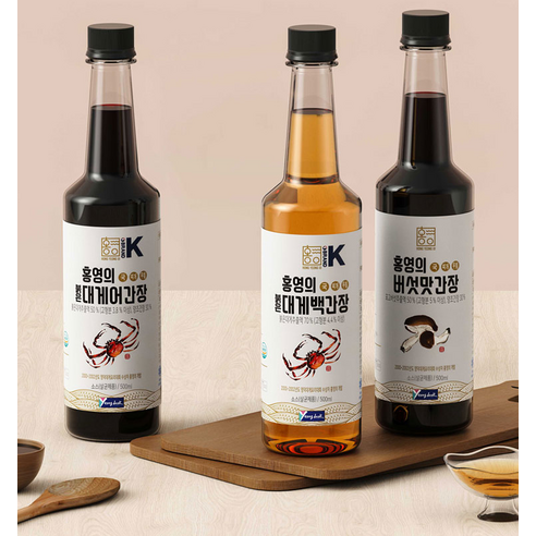 붉은 대게의 깊은 풍미를 담은 홍영 백간장, 당신의 요리를 특별하게 만들다