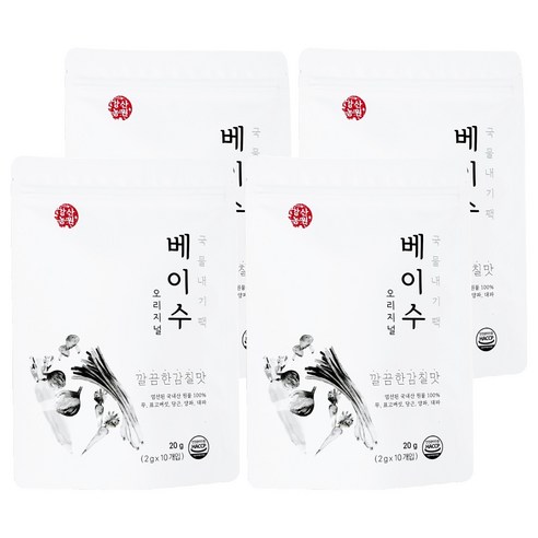 베이수 오리지널 차, 2g, 10개입, 4개