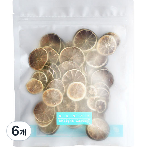 예뻐지는 워터 라임, 50g, 6개