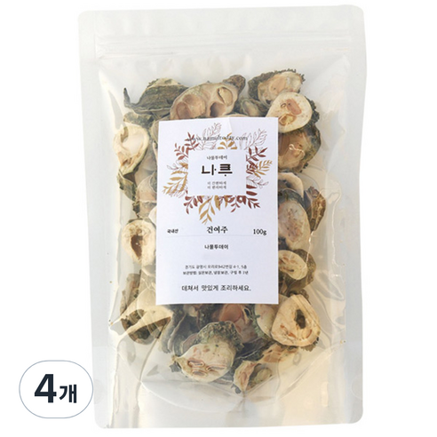 나물투데이 건여주, 100g, 4개