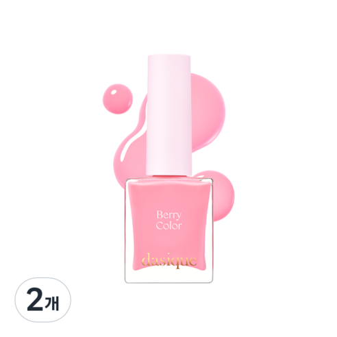 데이지크 시럽 네일 컬러 9ml, 12 베리 마카롱, 2개