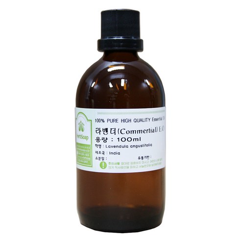 허브솝 라벤더 커머시얼 에센셜 오일, 100ml, 1개