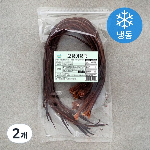 오징어 장족 (냉동), 300g, 2개