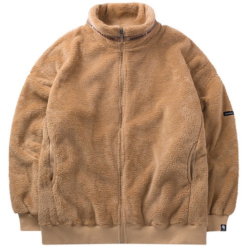 고스트리퍼블릭 스무드 히팅 인조양털 오버핏 집업 자켓 GHZ-253