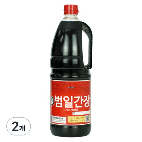 범일 간장, 2개, 1.7L