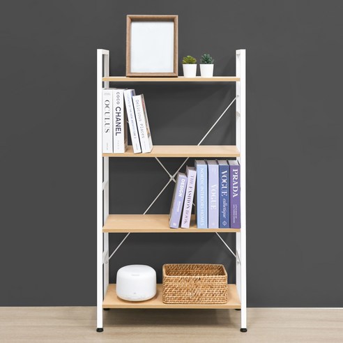 모던하고 실용적인 공간 만들기에 이상적인 코멧 4단 책장선반