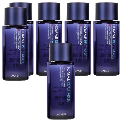 라끄베르 옴므 리차지 애프터쉐이브, 185ml, 6개