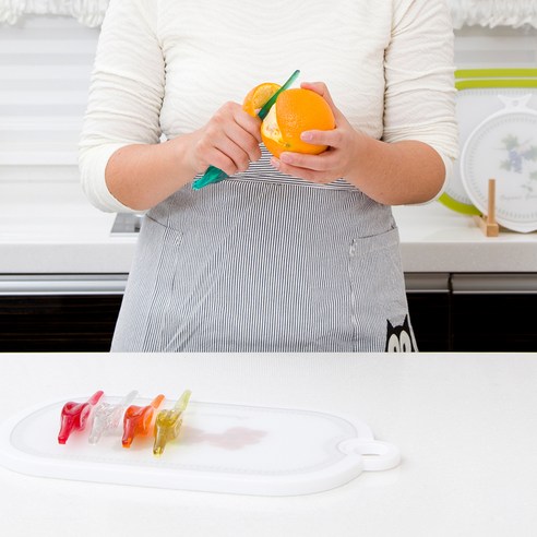 水果刀 橙削皮 橙削皮 刀 過渡性的 橙色的削皮器 廚房項目 廚房道具 廚房電器 廚房的項目