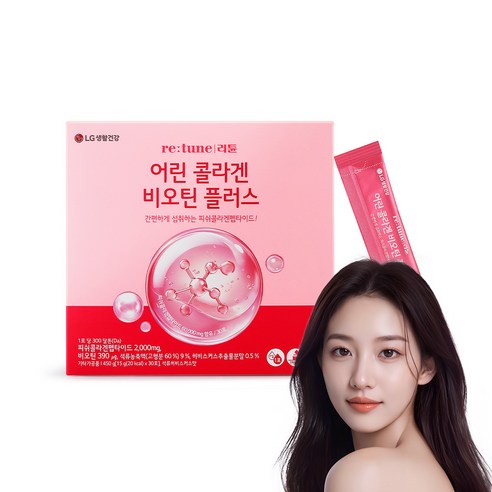 리튠 어린 콜라겐 비오틴 플러스 30p, 450g, 1개