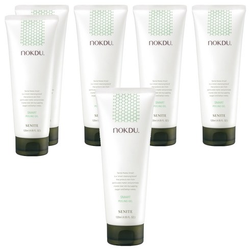 코리아나 세니떼 녹두 스마트 필링 젤, 120ml, 6개