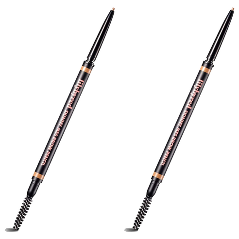 릴리바이레드 스키니 메스 브로우 펜슬 0.06g, 01 라이트 브라운, 2개