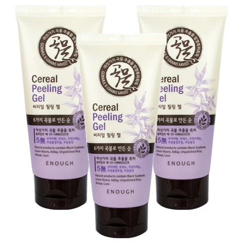 ENOUGH 6가지 곡물로 만든 순 필링젤, 150ml, 3개