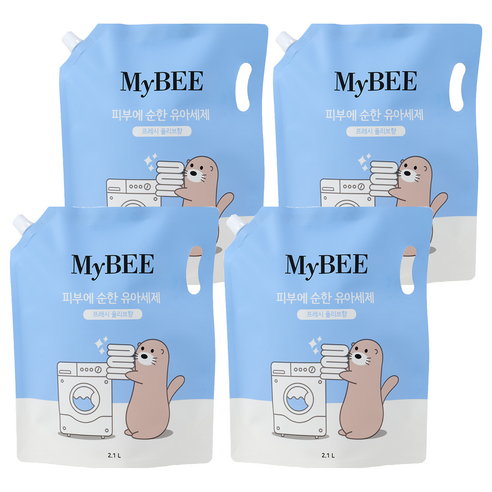 아이 피부 건강과 깨끗한 빨래를 위한 최고의 선택, 마이비 유아세제!