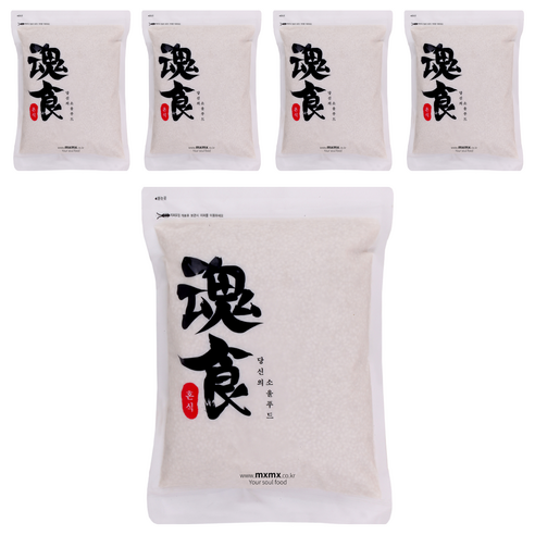 혼식 국산 찰보리쌀, 3kg, 5개