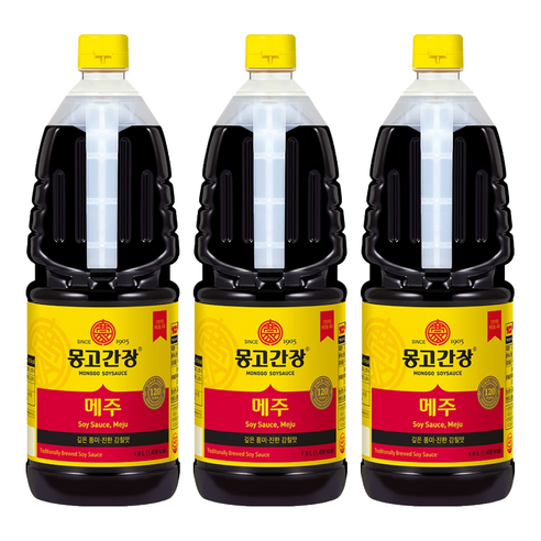 몽고간장 메주, 1.8L, 3개