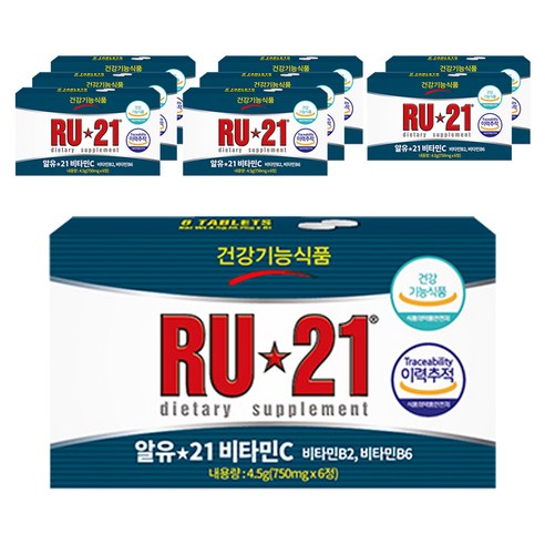 알유21 비타민C, 6정, 108개