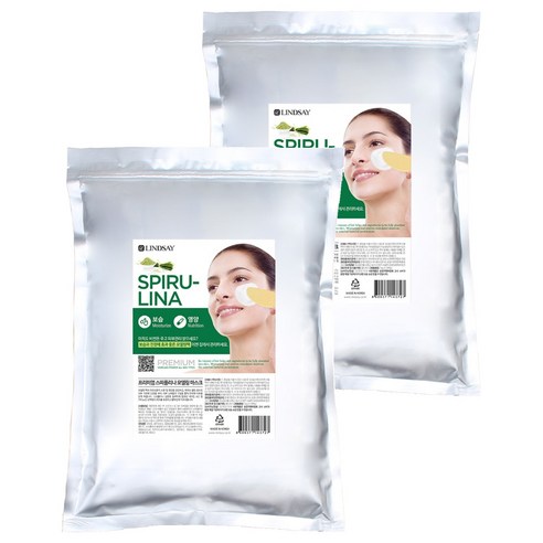 린제이 프리미엄 스피룰리나 모델링팩 1kg, 2개, 1개입