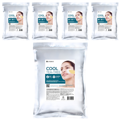 린제이 프리미엄 티트리 모델링팩 1kg, 1개입, 5개