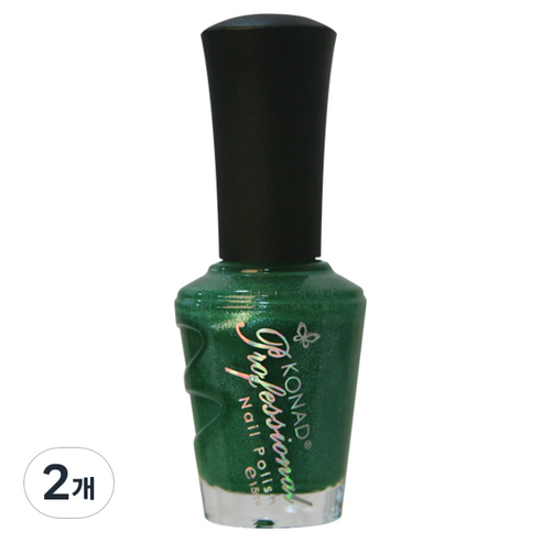 코나드 프로페셔널 레귤러 네일 폴리쉬 15ml, 에버그린, 2개