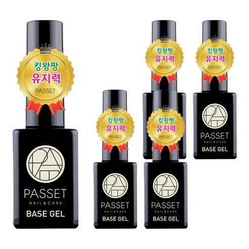 파셋 베이스젤, 투명, 10ml, 5개