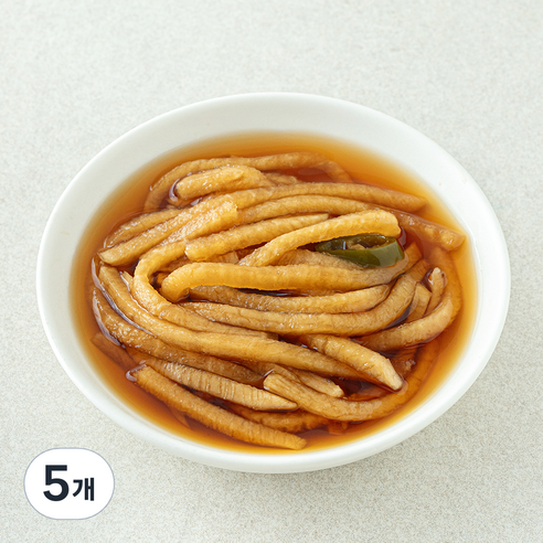 명심정 무생채 장아찌, 150g, 5개