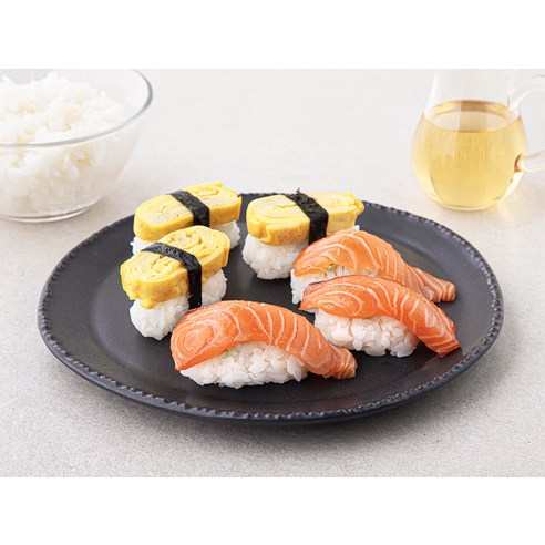 집에서 즐기는 전문 초밥의 맛