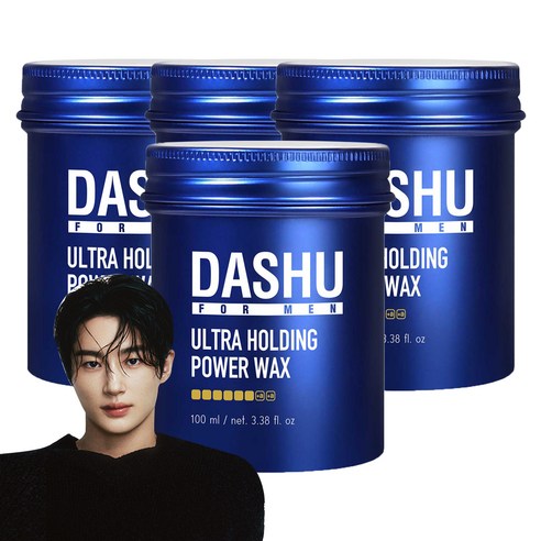 다슈 포맨 프리미엄 울트라 홀딩 파워왁스, 100ml, 4개
