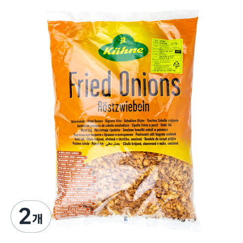 퀴네 양파튀김, 1kg, 2개