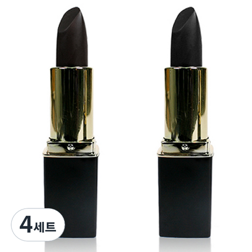 아바타 새치커버 스틱 4.2g, 흑색, 흑갈색, 4세트