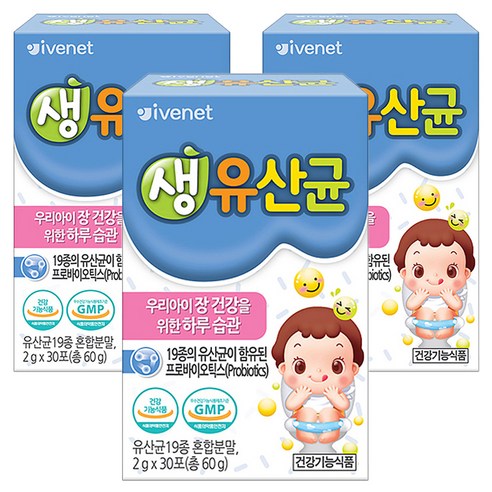 아이배냇 생유산균, 3개, 60g