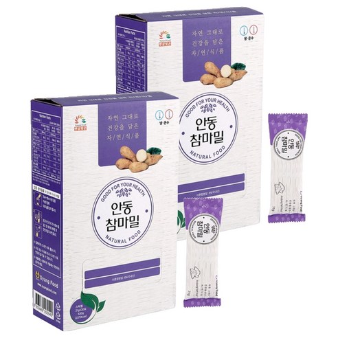 햇살빚은 안동 참마밀 30p, 630g, 2개