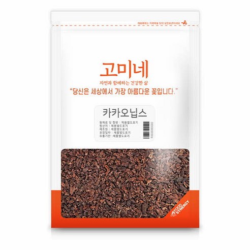 고미네 페루 카카오닙스, 500g, 1개