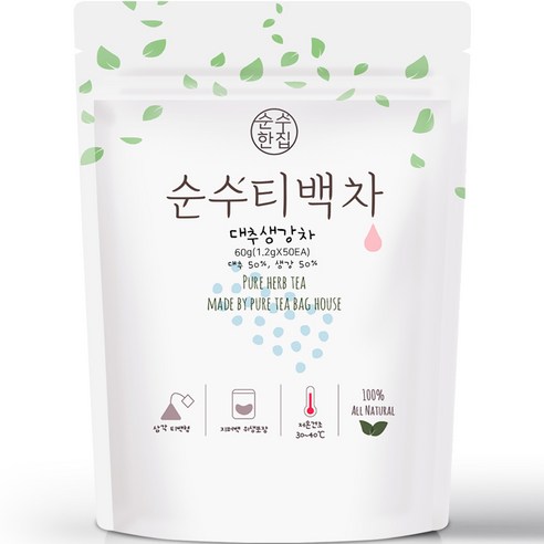 순수한집 대추생강차, 1.2g, 50개입, 1개