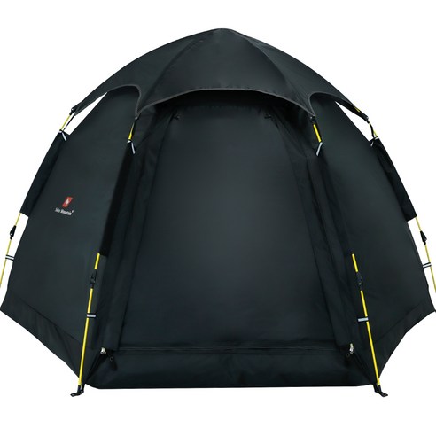 스위스마운틴 헥사돔 원터치 텐트, BLACK, 5인용