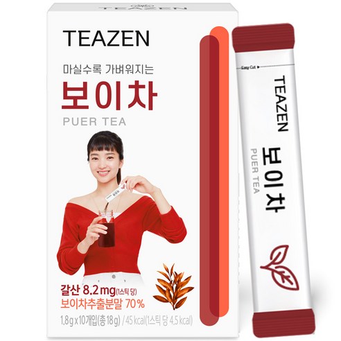 티젠 보이차 워터믹스, 1.8g, 10개입, 1개