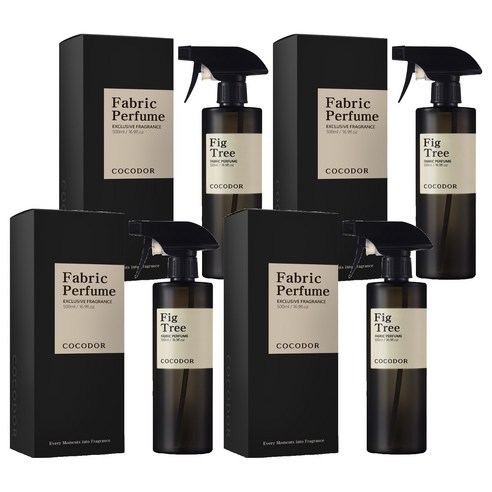 코코도르 섬유탈취제 피그트리, 4개, 500ml