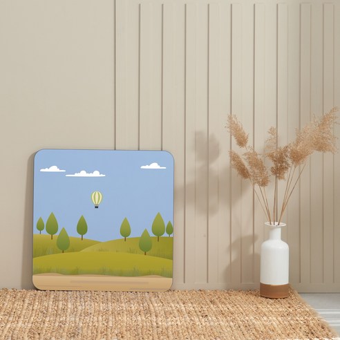 가온 미드센츄리 접이식 인테리어 LPM거실테이블 사각 60cm x 60cm, 열기구