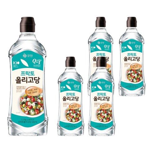 큐원 올리고당, 1.2kg, 5개