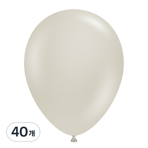 터프텍스 풍선 28cm, 스톤, 40개