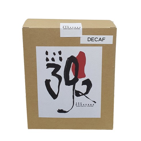 392로스터스 대용량 드립백 커피 디카페인, 20g, 4개