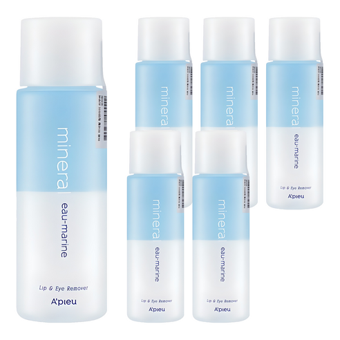 어퓨 미네랄 립앤아이 리무버 오마린, 100ml, 6개