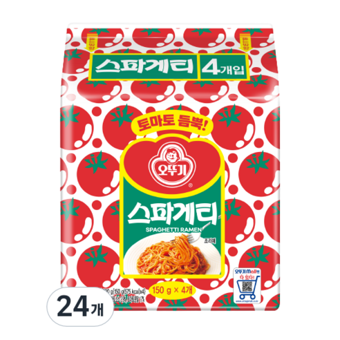 오뚜기 스파게티, 150g, 24개