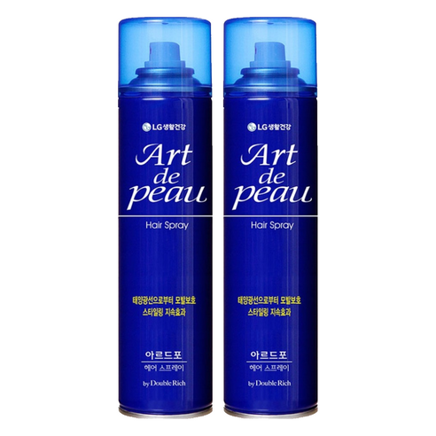 LG생활건강 아르드포 헤어스프레이, 200ml, 2개