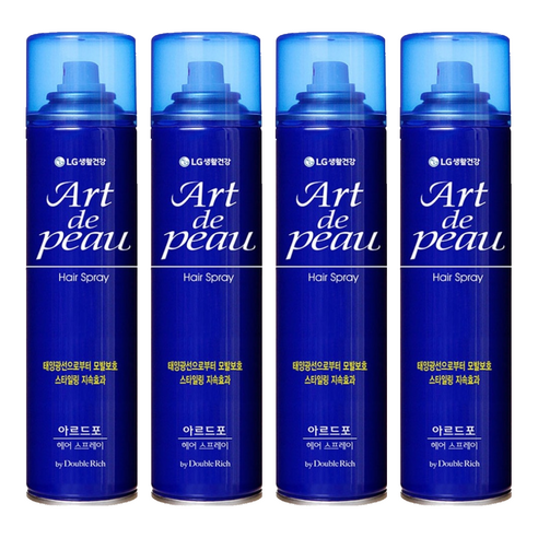 LG생활건강 아르드포 헤어스프레이, 200ml, 4개