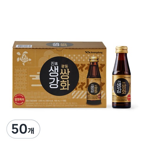 광동제약 진생강쌍화, 100ml, 50개