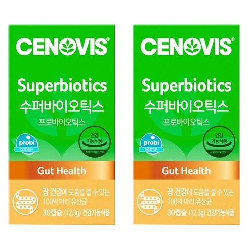 세노비스 수퍼바이오틱스 유산균, 30정, 2개