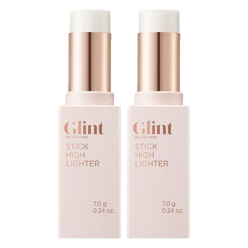 Glint 스틱 하이라이터 7g, 02 밀키 문, 2개
