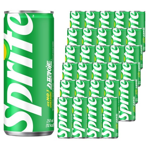 스프라이트 사이다, 250ml, 30개