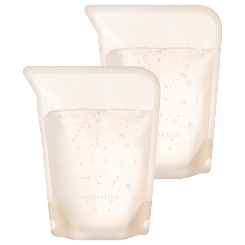 아로마티카 수딩 알로에 베라 젤 리필, 500ml, 2개